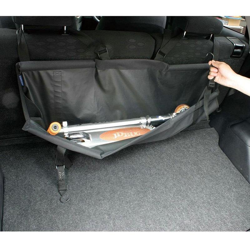 Car Storage Bag Tool Outdoor Portable Hanging Folding Storage Bag with LOGO Black Oxford Cloth Seat Back