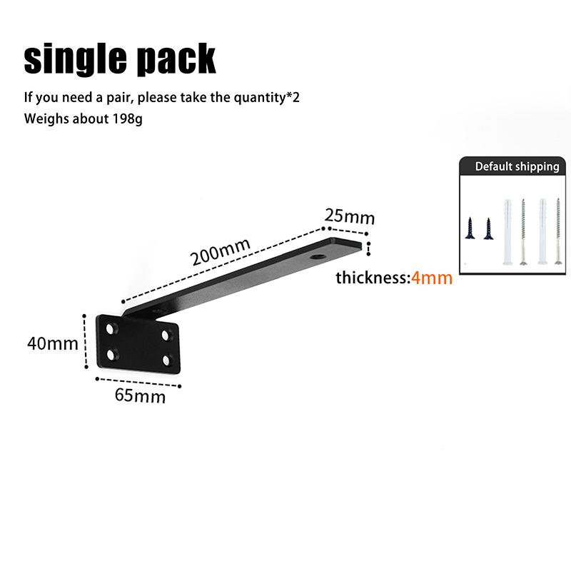 1 Комплект Сверхпрочные Чугунные Кронштейны для Полок Кронштейны для Подвесных Полок Толщиной 4 мм Невидимые L-образные Кронштейны для Поддержки Полок