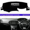 Накладка на переднюю панель автомобиля для Peugeot 308 308SW 308GTI T9 2014 - 2019 2020 Автомобильный коврик на приборную панель Ковер Защита от солнца Dashmat Ковер Подушка