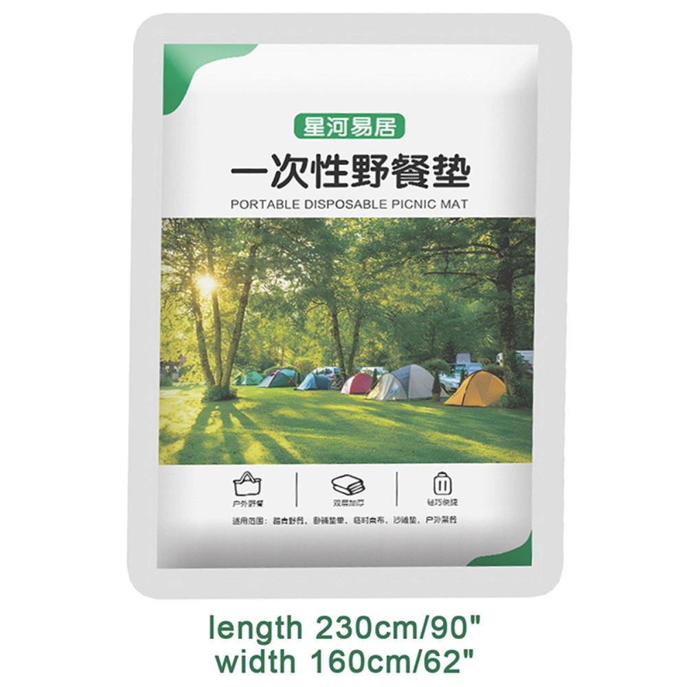 Extra Thick Disposable Picnic Blanket Moisture-Proof Camping Mat New Waterproof Mat  Outdoor