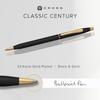 Cross Шариковая ручка Classic Century Classic Black в подарочной коробке премиум-класса Идеальный подарок на День или повышение, Перо, Отца