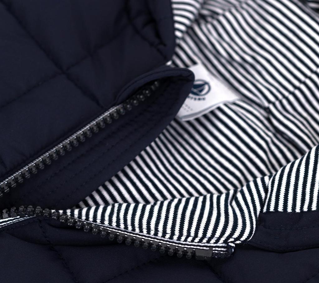 Petit Bateau Padded Jacket A0EB2 Size 36 95cm Navy, Months,