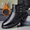 Мужские высокие ботинки Martin из натуральной кожи - осень/зима 2023 г., теплая бархатная подкладка