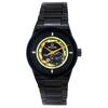 Автоматические мужские часы Modern Millennia Semi Skeleton с черным циферблатом 98A291