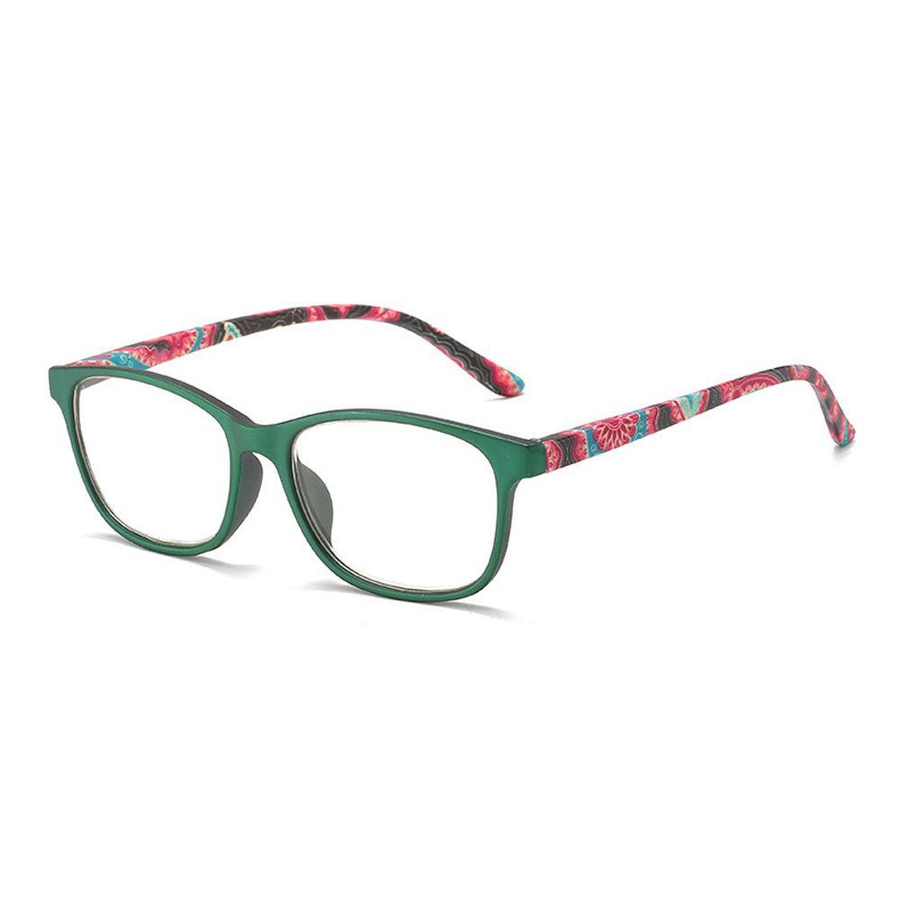 Women Vision Care Parents Gift Irregular Printing Reading Glasses Computer Eyeglasses Hyperopia Eyewear Presbyopia Eyeglasses