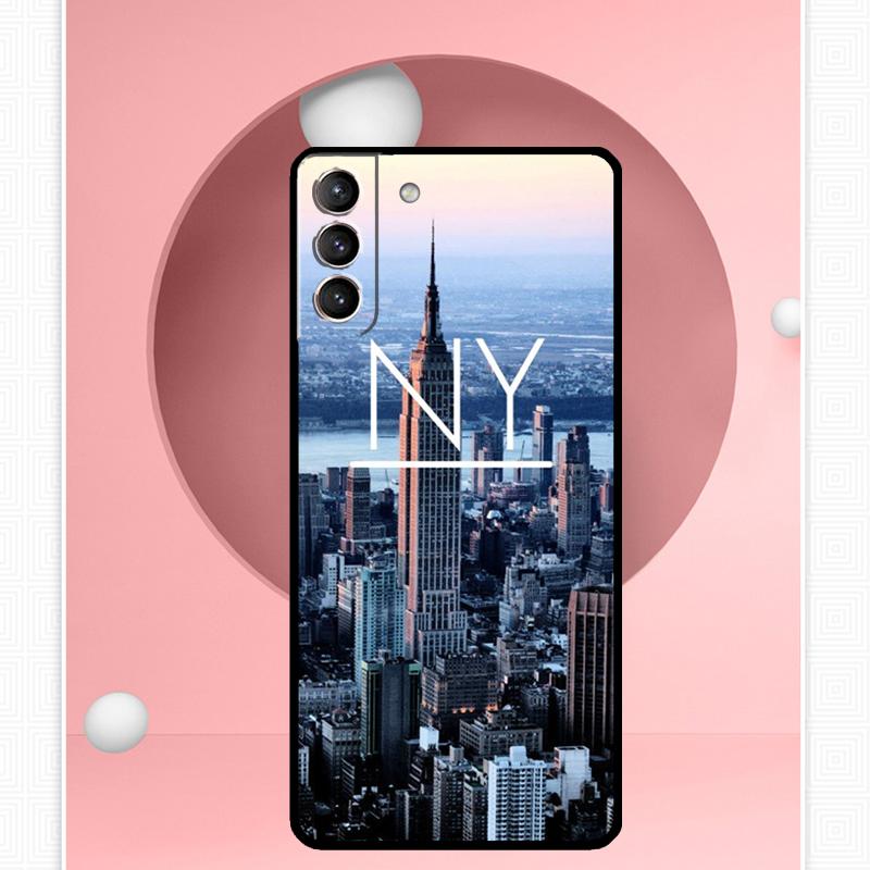 Чехол New York City для Samsung Galaxy S24 S23 Ultra S22 S20 FE S21 FE Note 10 20 S8 S9 S10 Plus