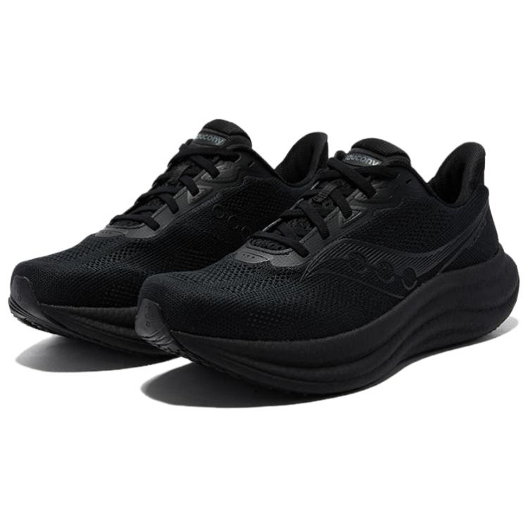 SAUCONY Triumph 23 Удобные Универсальные Кроссовки для Бега Мужские Кроссовки Черные S21024-501