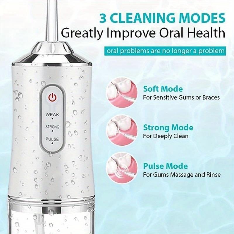 Профессиональный беспроводной ирригатор для полости рта — портативный, выдвижной и ирригатор для чистки зубов, ухода за полостью рта