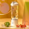 600ml Portable Blender 240W USB Rechargeable Electric Juicer with 6D Blades, BPA-Free, 4000mAh Lithium Battery, Quick Charge, Small Container for