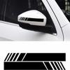 2 Pieces of Car Exterior Decorative Accessories Rearview Mirror Stickers Decorative Car Body Stickers Vinyl Decal Stickers