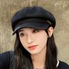 For Women Artist Hat For Girls Korean Style Octagonal Cap Woolen Beret Women Visors Cap Painter Hat