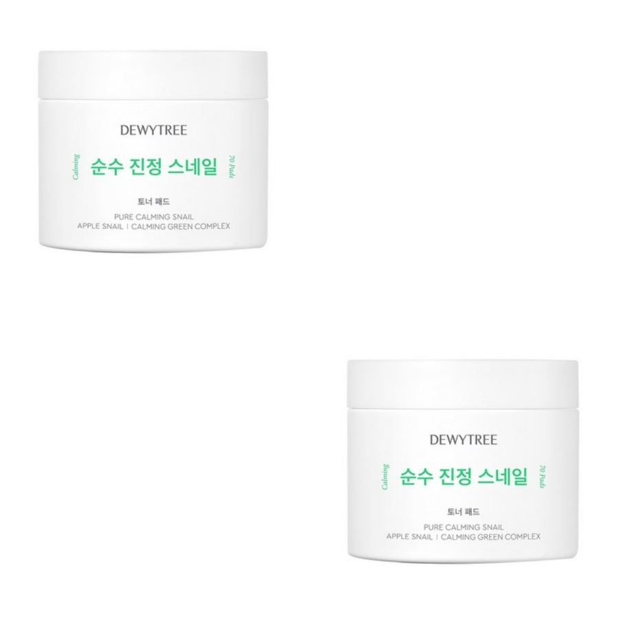 Dewytree Pure Calming Snail Toner Pad 70 шт.*1 шт./2 шт./4 шт.