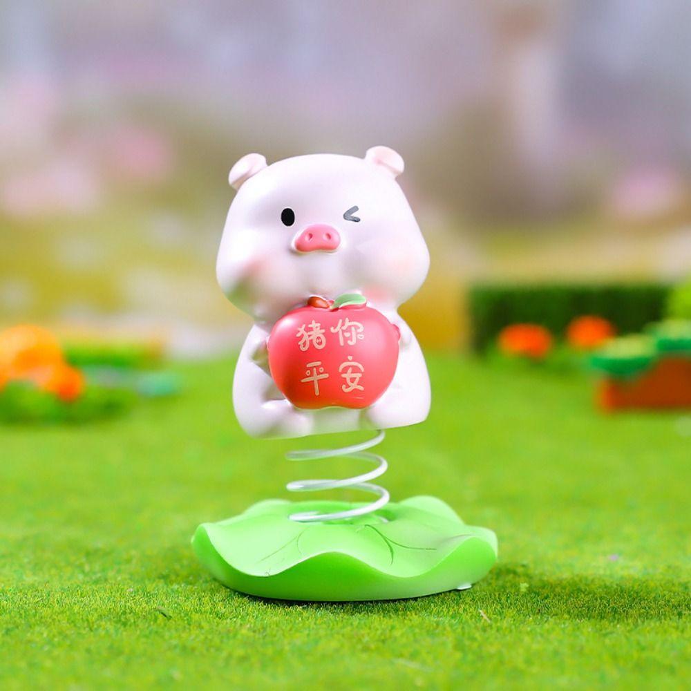 Capybara Car Ornament Panda Car Interior Accessory Creative Dashboard Decoration  Desktop