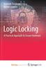 Книга Logic Locking : A Practical Approach To Secure Hardware