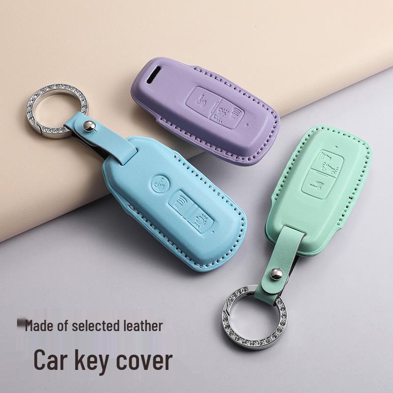 Handmade Motorcycle Key Cover for Click150, Vario150, PCX160 - Two-Button Style