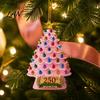 Hanging Pendant for Tree 250 Anniversary USA Christmas Ornament, 1776-2026 2D Acrylic Window Years America Decoration Patriotic Home Decor Ornaments