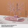 Подставка для ювелирных изделий из оленьих рогов - коробка для хранения ожерелий, сережек и вешалка для карт