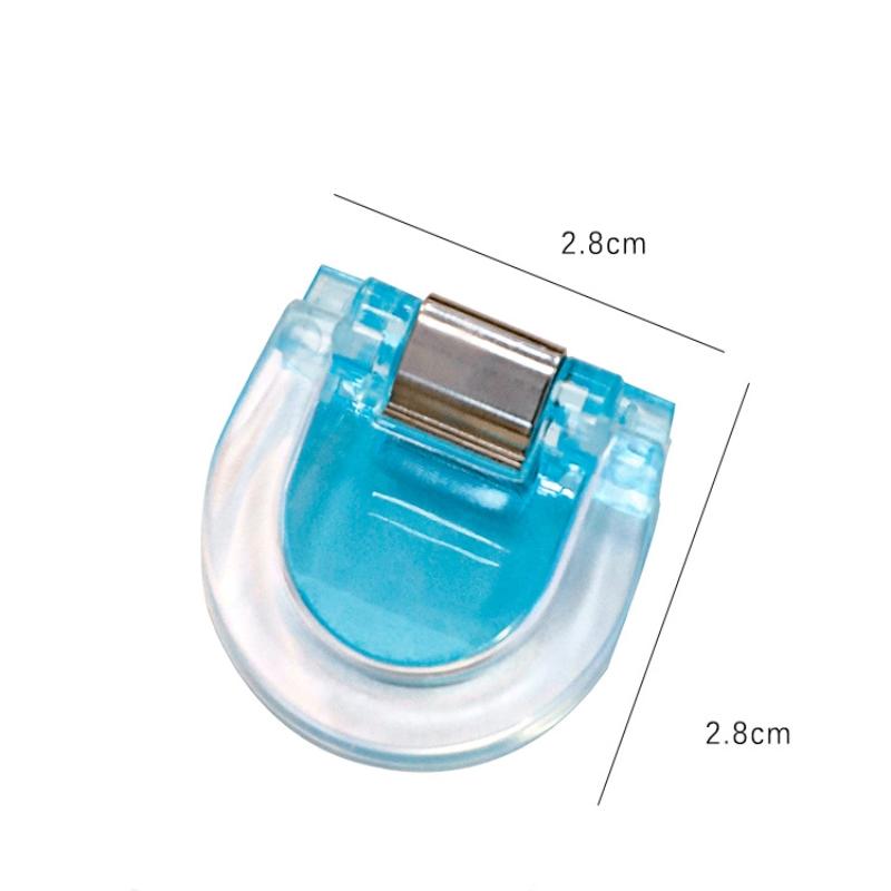 5/10 шт. Красочные прозрачные мини-многофункциональные зажимы Зажимы для хранения Зажимы для запечатывания Зажим для скрепления Зажим для файлов Зажим для скрепления блокнота