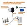 Rechargeable 4000mAh 5V 9V 12V 1A UPS Backup Power Supply Adapter 5.5x2.1mm Output for Wireless Router IP Camera