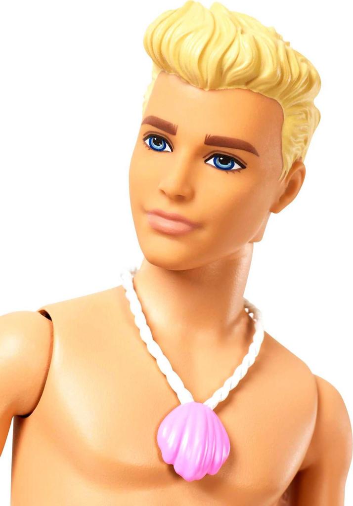 Mattel - Барби Дримтопия: Кукла Кен-русал с блондинистым синим радужным хвостом