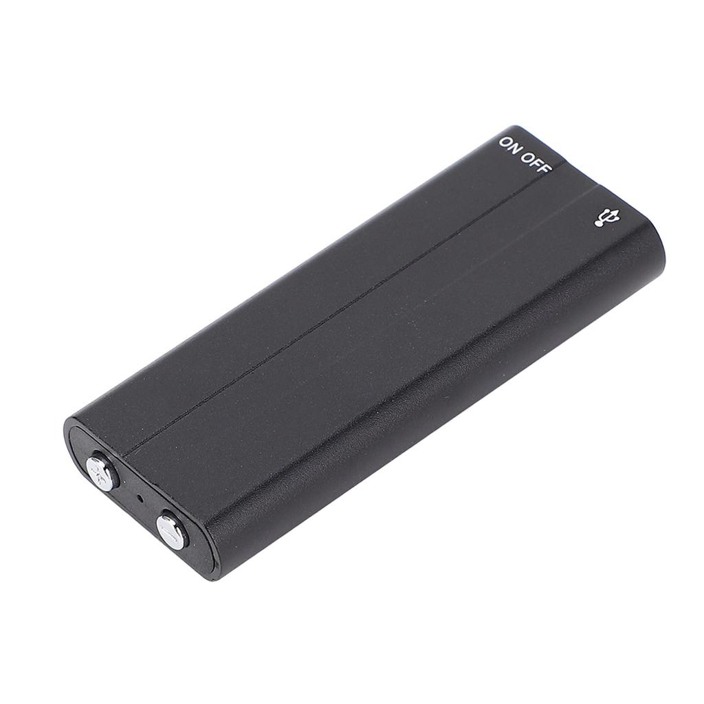 Цифровой диктофон Компактный HD Шумоподавление Загнутый Зажим Портативный Голосовой Диктофон