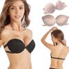 Strapless Bras Women Sexy Lingerie Backless Invisible Bra Wedding Seamless Underwear Push Up Underwire Brassiere