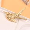 Design Sense Niche French Fashion Retro Gold Swallow Brooch Luxury Corsage Pin Accessories