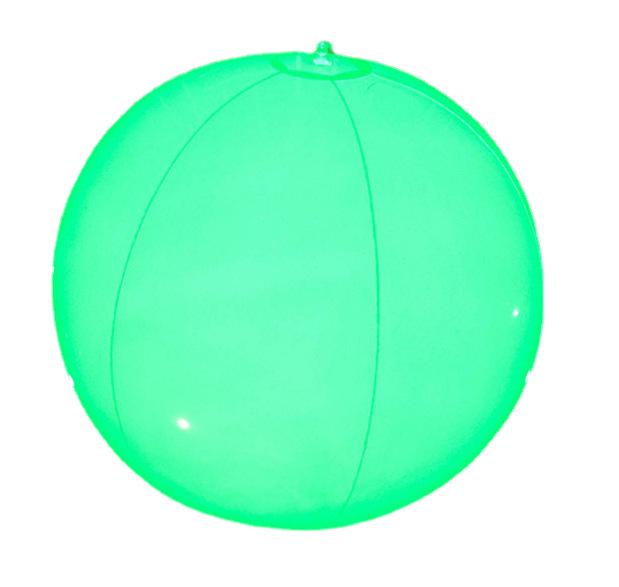 Светодиодный надувной пляжный мяч с изменяющимся цветом - Управляемый пультом, Водонепроницаемый, Реквизит для бассейна и концерта