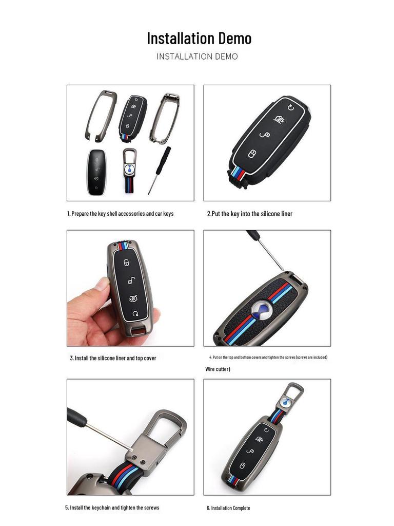 BYD Denza X 2020 Sports Flagship Key Case: Stylish Unisex High-End Shell