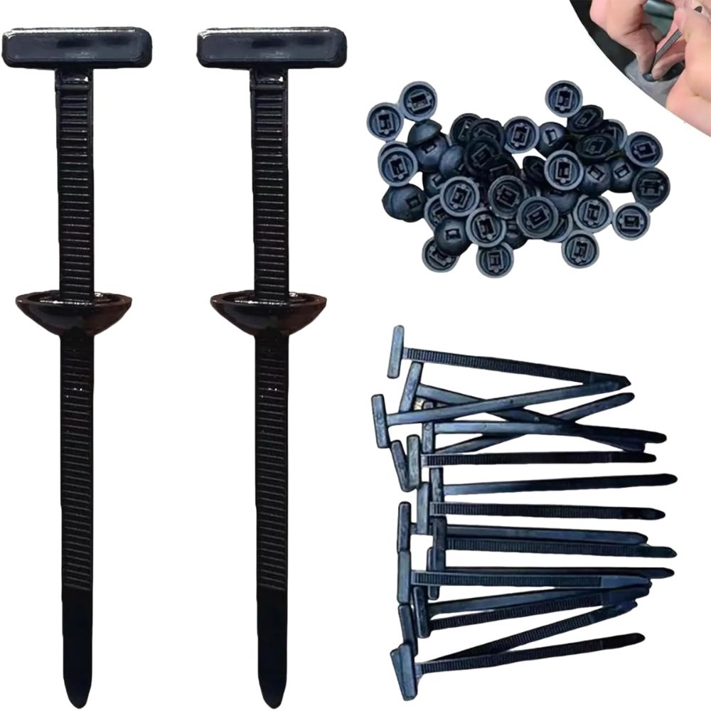 20/50/100 шт. Многоцелевые самоблокирующиеся стяжки Пластиковые кабельные стяжки Инструмент для зачистки кабеля