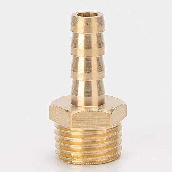 Латунные штуцеры-ёлочки, адаптер-соединитель, высокая прочность, нержавеющие, коррозионностойкие, штуцеры-ёлочки, аксессуары