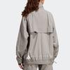 adidas Однотонная вязаная спортивная куртка на молнии для совместной работы X Stella McCartney, женские куртки голубовато-серого цвета HR9178