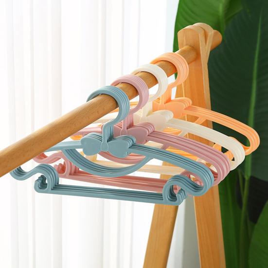 Вешалка для детской одежды экономит место, нескользящая минималистичная прочная несущая полка для хранения для ежедневного использования