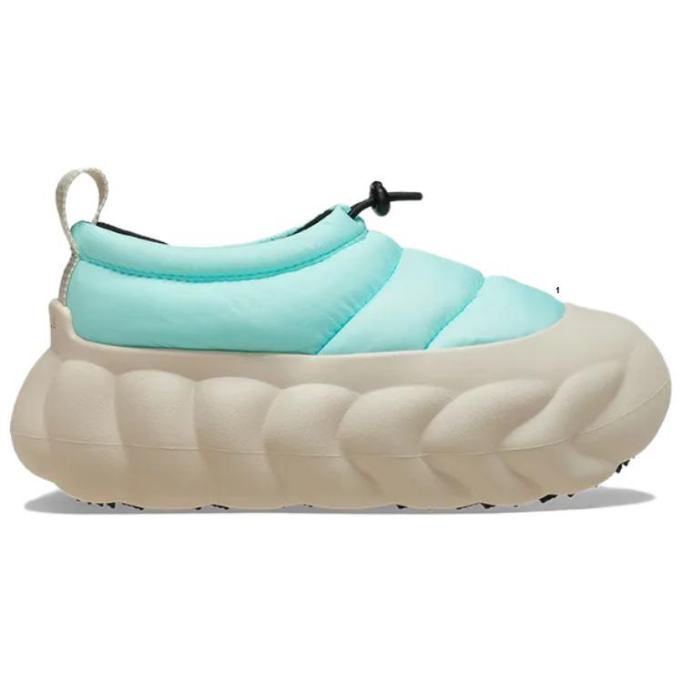 Crocs Унисекс Короткий пуховик Аквамариновый Мульти Унисекс 210668-4PE