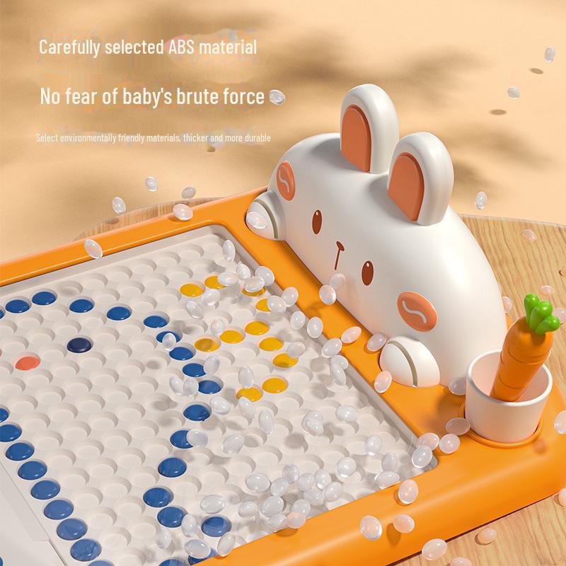 Магнитная доска для рисования для детей в виде кролика - Улучшает концентрацию, Образовательная, Креативная, Развивающая игрушка