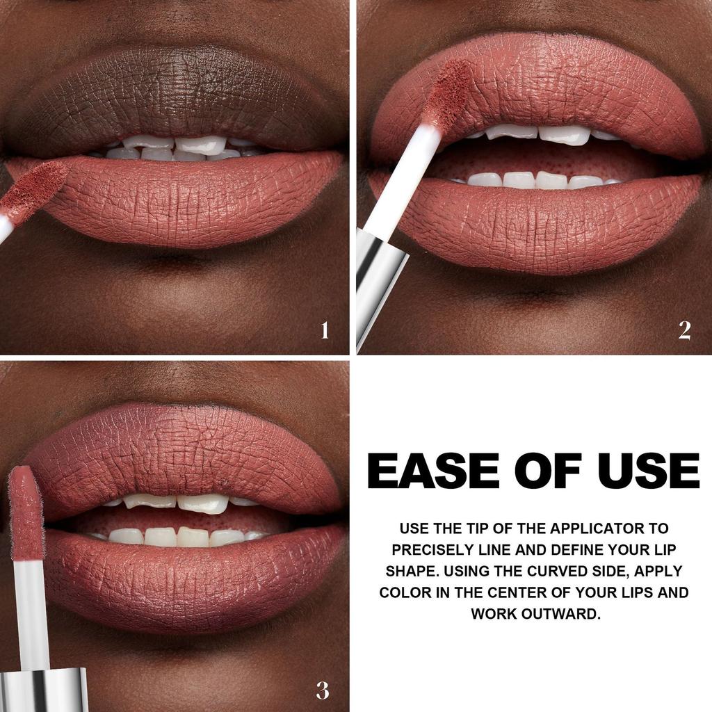 HANDAIYAN12 Цветная капсула для губ с красной глазурью Набор прочных водостойких матовых губ с антипригарным покрытием