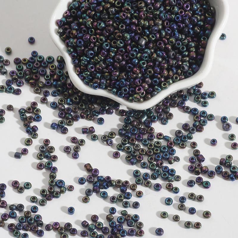 Аксессуары из бисера своими руками: Металлические рисовые бусины, стеклянные бусины из проса, рассыпчатые бусины для вышивки крестом в фантазийных цветах