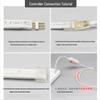 220V IP65 Outdoor Monochrome Chasing LED Strip Light Kit