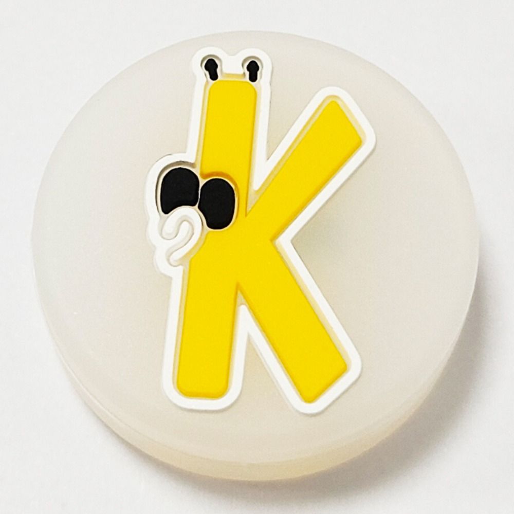 Силиконовый теннисный амортизатор с 26 английскими буквами, теннисная ракетка, амортизатор, ракетка для сквоша