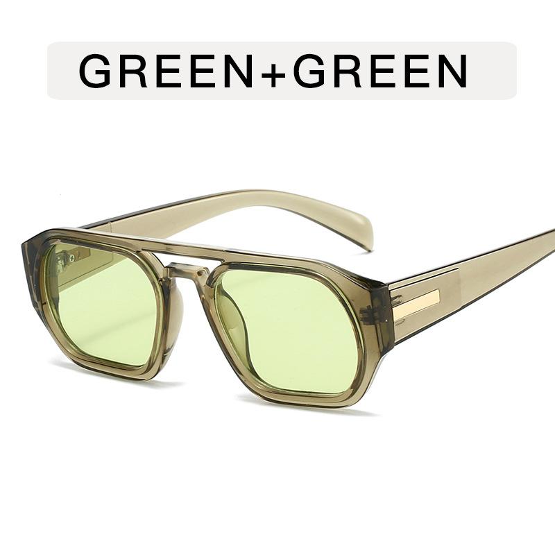 Солнцезащитные очки в европейско-американском стиле для мужчин, форма «авиатор», солнцезащитные очки с двойной переносицей для женщин, европейско-американские мужские солнцезащитные очки