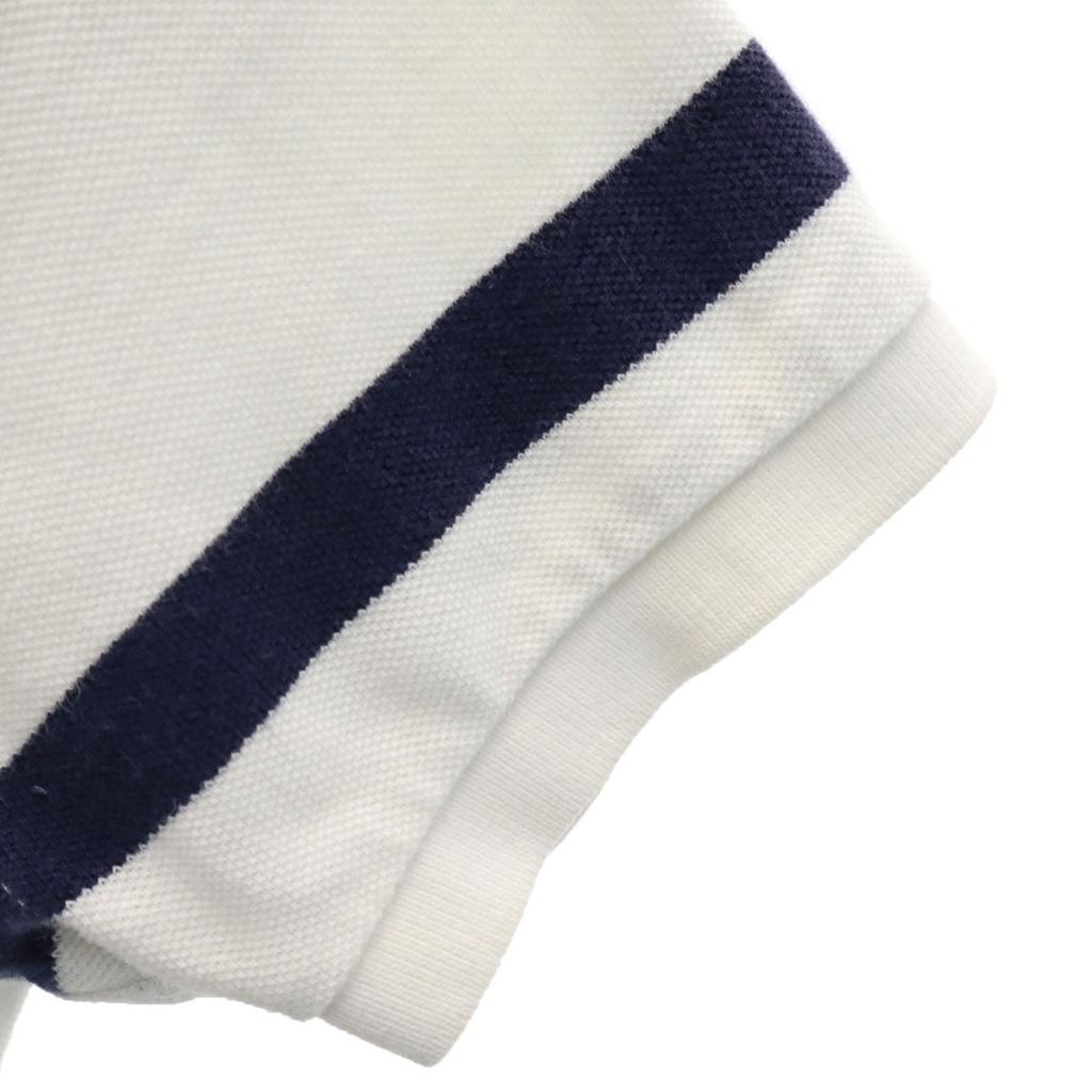 Поло от Ralph Lauren с узором в полоску, с коротким рукавом, CUSTOM FIT, размер L, мужское, б/у