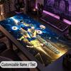 Large Mouse PadCristiano Ronaldo Custom Name Text Personalized Desk Mat Non Slip Gaming Pad