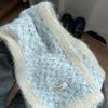 This Autumn and Winter Women's Plush Korean Style Atmosphere Shawl Can Be Worn As An Outer Layer for Both Warmth and Neck Protection