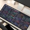 Линукс Командная Строка Коврик для Мыши Большой офисный Коврик для Мыши Сокращения Red Hat Ubuntu OpenSUSE Arch Debian Программист Unix XXL Настольный Коврик
