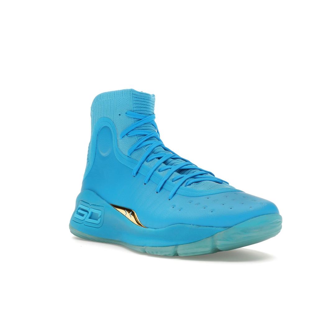 Under Armour Мужские баскетбольные кроссовки Curry 4 Retro 'Flooded' Capri Metallic Gold 1298306-404