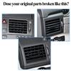 Car Front Air Conditioner AC Vent  Outlet Slider Tab Clip Repair Kit  For Mercedes Benz C W204 C180 C200 C260 X204 GLK300 GLK260