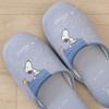 Тапочки для туалета Starry Sky Snoopy Blue Grey Один размер подходит большинству [Senko]