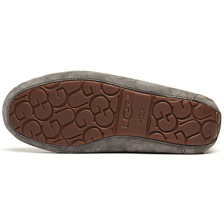 UGG Тапочки Dakota, легкие, удобные, флисовые, на плоской подошве, повседневные, женские, серые, 5612-PWTR