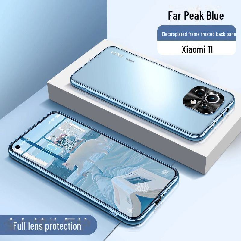 Матовый металлический защитный чехол для Xiaomi 11/14Pro/12X/11