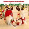 Christmas Gnome Knitted Yarn Doll, Cute Positive Energy Funny Doll Ornaments